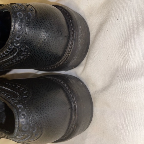 Burberry Black Leather Men's Dress Shoes NWOT - Picture 9 of 16